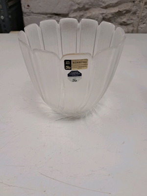 Collectible crystal bowl Stölzle-Oberglas new