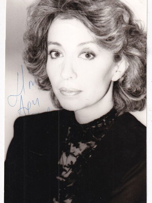 Aleka Kanellidou signed photo autograph