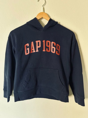 Gap kids hoodie used, blue, for ages 10-11