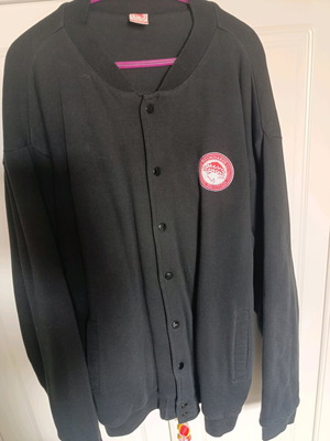 Olympiakos jacket like new, size XL, black
