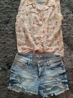 Shorts set with t-shirt
