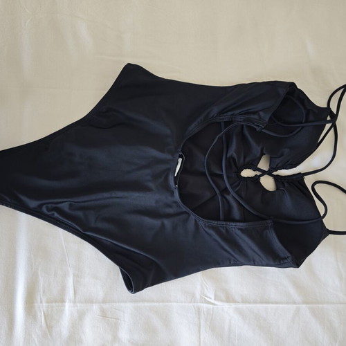 Mango black one-piece swimsuit size XS new