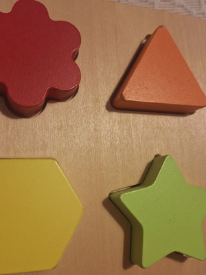 Wooden Shape Puzzle used