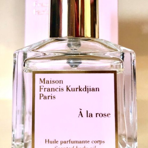 Maison Francis Kurkdjian A la rose scented body oil like new 75 ml