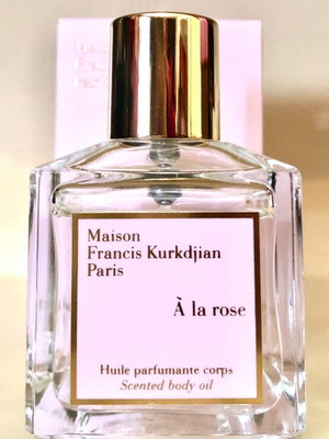 Maison Francis Kurkdjian A la rose scented body oil like new 75 ml