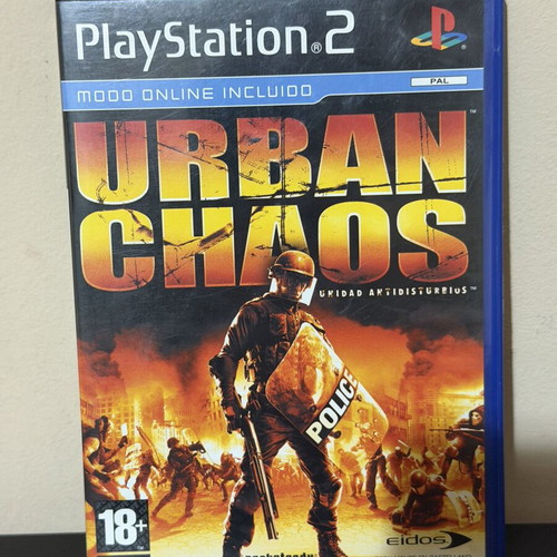 Urban Chaos PS2 game in good condition