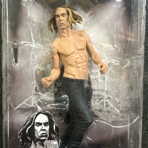 Iggy Pop 7” Neca music action figure new, sealed