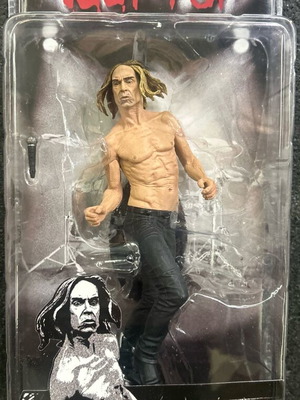 Iggy Pop 7” Neca music action figure new, sealed