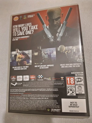 Hitman Absolution PC like new