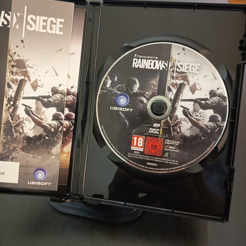 Tom Clancy's Rainbow Six Siege PC DVD-ROM like new, action game