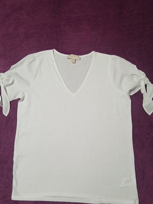 Michael Kors women's blouse like new, white, size M
