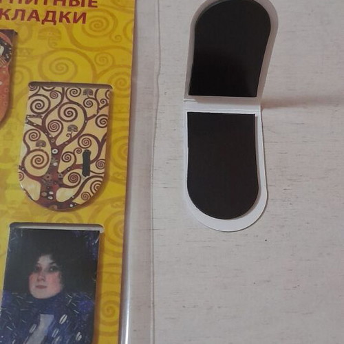 Magnetic bookmarks Gustav Klimt new, set of 6 designs