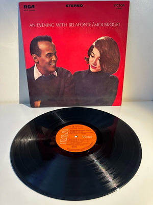 An Evening With Belafonte / Mouskouri vinyl used, pop