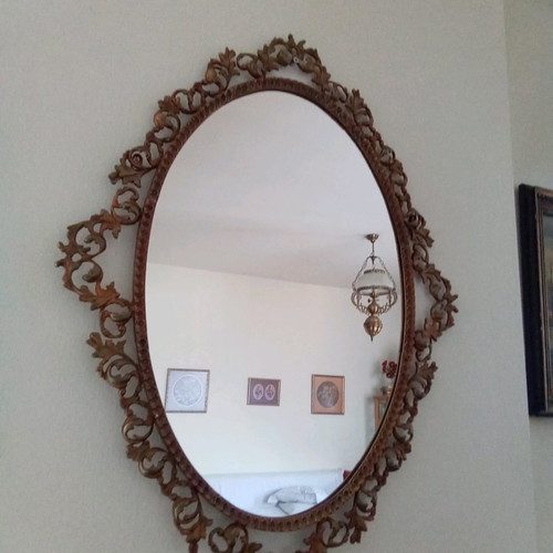 Old Bronze Mirror