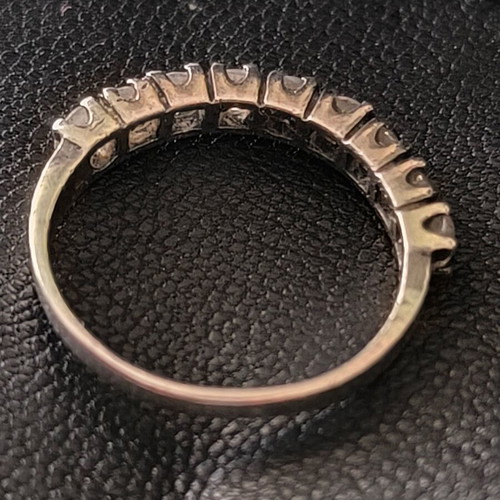 925 ring with zircon like new, size 54, gold color
