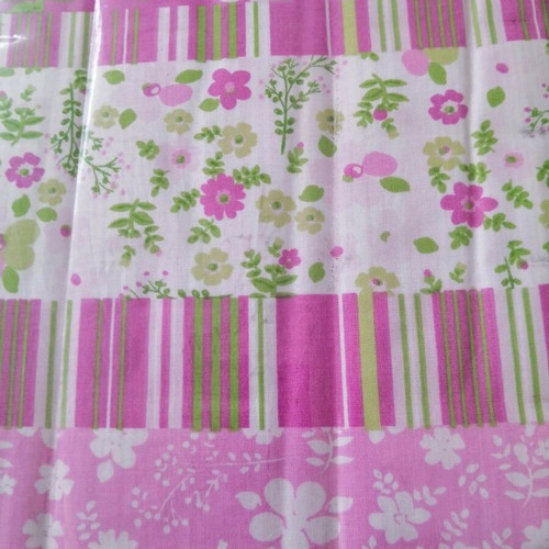 Nima floral half-double duvet covers new, pack of 2, 100% cotton