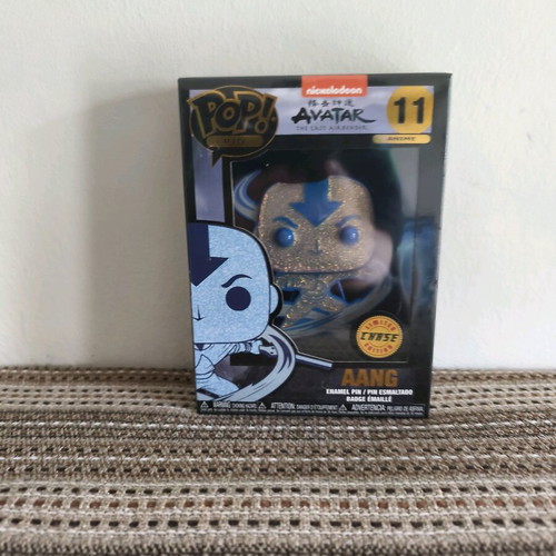 Funko Pop Pins Avatar Aang Chase new