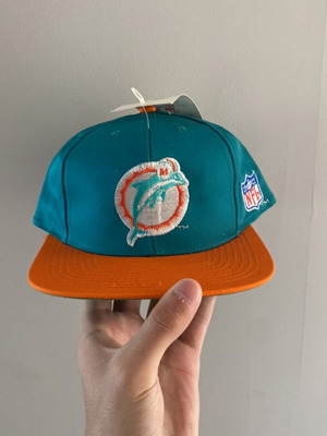 Dolphins SnapBack καπέλο vintage 90s καινούργιο με ετικέτες