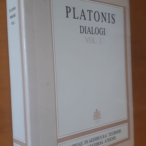 Platonis Dialogi Vol. I σαν καινούργιο