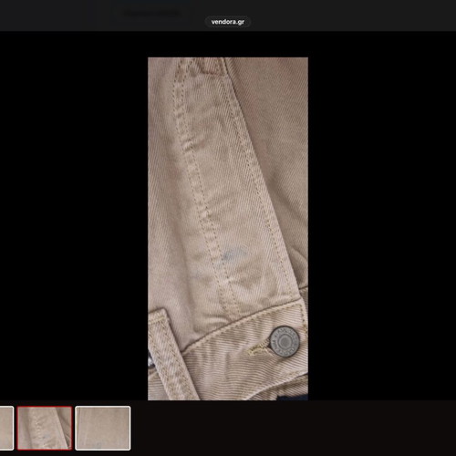 Gap men's jeans used, beige, size 34 waist, length 32-33