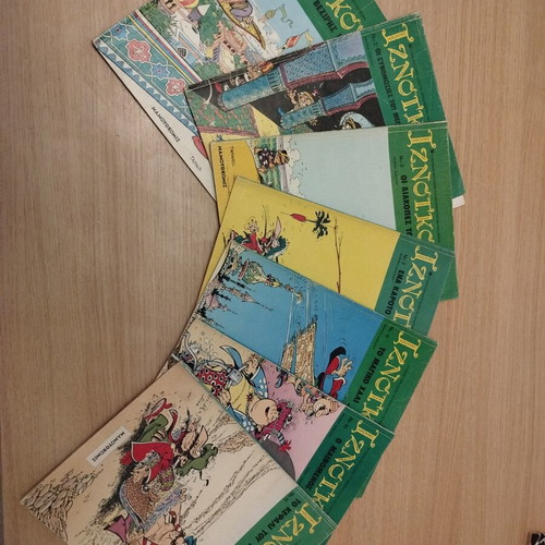 Iznogoud comics issues 1,2,3,7,9,10,11 like new