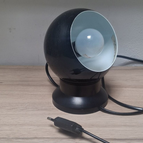 Lyfa Eyeball vintage magnet lamp, black, Denmark