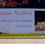  Johnnie Walker scotch whisky παλιά διαφημιστική Χριστουγεννιάτικη μεταλλική πινακίδα.