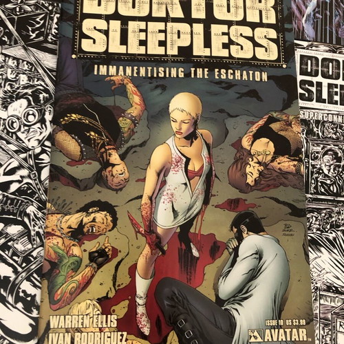 Doktor Sleepless set of 14 comics new, Warren Ellis, Avatar Comics
