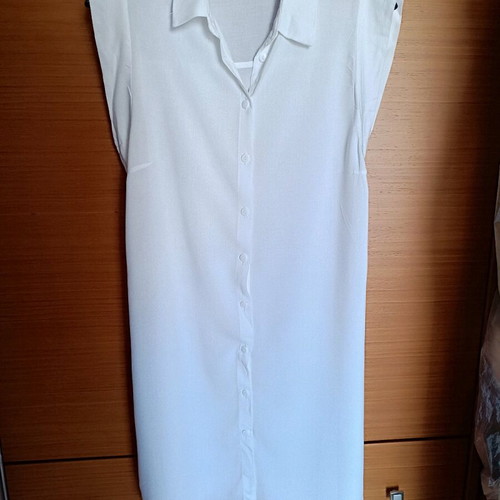 Terranova white shirt dress like new, size XS