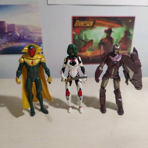 Marvel figures used