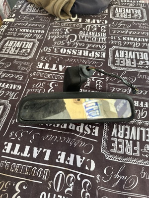 Interior mirror for BMW E46 or E53 with auto-dimming, used