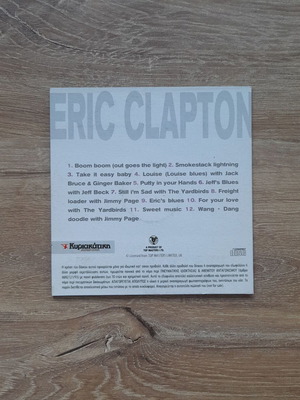 Eric Clapton CD used, rock collection