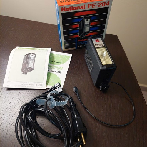 National PE-204 Flash rare collectible like new