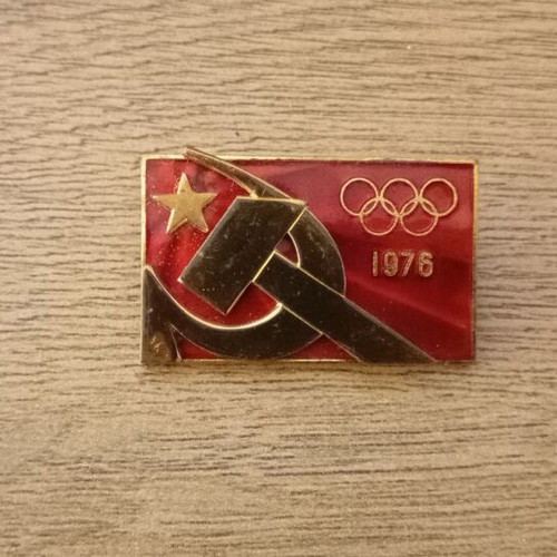 Soviet Montreal 1976 Olympic Pin like new