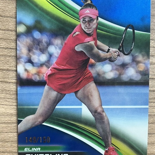 2025 Topps Chrome Elina Svitolina card like new, limited edition 149/150