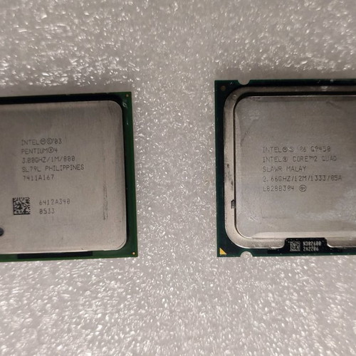 Processors used Intel Pentium 4, Core 2 Duo e6550, AMD Athlon 64 X2