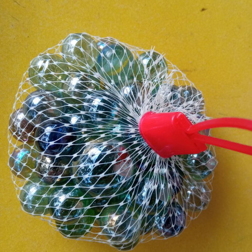 Marbles new, pack of approximately 220 pieces