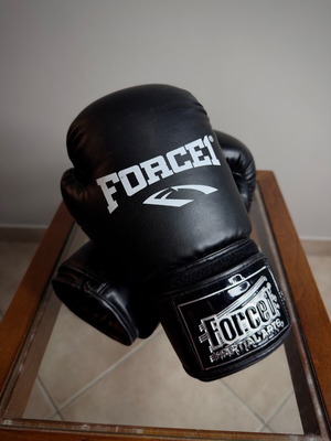 Εξοπλισμός Kick Boxing Γάντια και Επικαλαμίδες Force 1 σαν καινούργιο