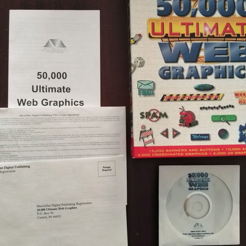 MacMillan 50000 Ultimate Web Graphics pack