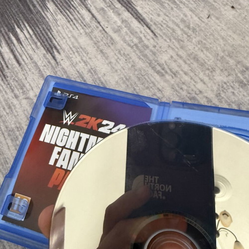 WWE 2K24 PS4 game used, very rare