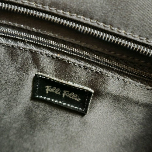 Folli Follie shoulder bag new, large black with dust bag