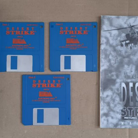 Desert Strike Return To The Gulf Amiga like new