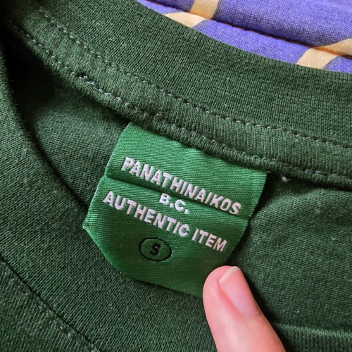 Collectible Panathinaikos shirt for the sixth Euroleague victory in Barcelona in 2011