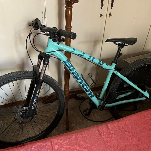 Bianchi mountain bike new, 29 inch, blue, men's