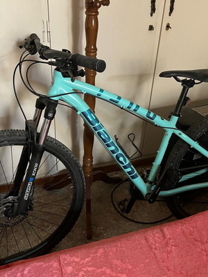 Bianchi mountain bike new, 29 inch, blue, men's