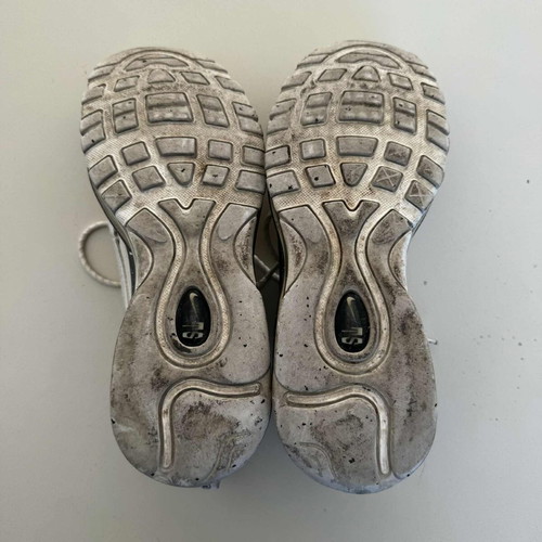 Nike Air Max 97 μεταχειρισμένα sneakers μέγεθος 40, άσπρο και μπεζ