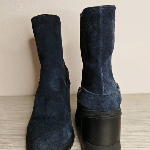 Blue Castor High Boots Tommy Hilfiger like new
