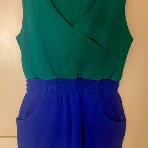 Mango Casual Sportswear two-tone dress S