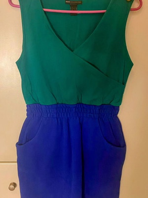 Mango Casual Sportswear two-tone dress S