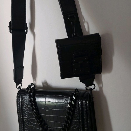 Aldo crossbody bag used with detachable small pouch